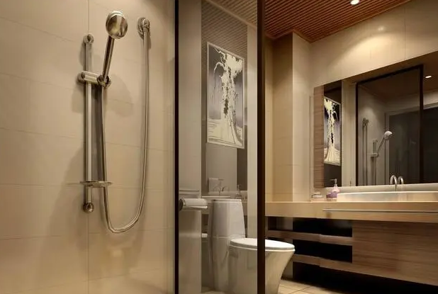 衛生間區域的燈光照明 衛生間區域的燈光照明